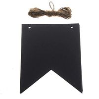 Chalkboard Tags, Pennants Banner, 5-Inch, 12-Pack