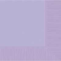 Lavender 3-Ply Dinner Napkins | Pack of 20 | Party Supply