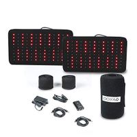 Red Near Infrared Light Led Therapy Wrap Back Pads for Pain Relief Large Heating(Two-Pads)
