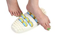 Oval Sole Roller Foot Massage Wheel， Relieve Plantar Fasciitis，Foot Acupuncture Point Massage， Foot Massager for InflammationTight Muscles and Trigger Point Treatment for Stress Relief and Relaxation