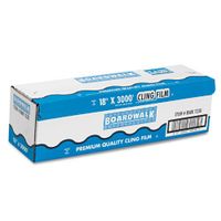 Boardwalk 7204 Clear PVC Food Wrap Film, 18" x 2000 ft Roll