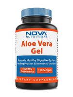 Nova Nutritions Aloe Vera Gel 5000 mg 120 Softgels