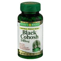 Nature's Bounty Black Cohosh 540 mg Capsules 100 Capsules (Pack of 6)