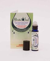 Waterproof Liquid Bandage, Herbal Shield Seals Cuts & Burns 1/3 oz with Roller Applicator