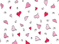Special Occasion Cello Bags - Swingin' Hearts 3-1/2x2x7-1/2 Cello Bags 1.2 mil (3 Packs; 100 Bags Per Pack) - WRAPS-C1BSWH