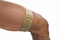 Cho-Pat ITB Strap - Support for Running and Everyday Activities to Relieve Discomfort from Iliotibial Band Syndrome (ITBS) - XS (12"-15.5")