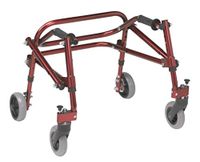 Drive Nimbo 2G Lightweight Posterior Walker, Extra Small, Castle Red, Model - KA1200-2GCR