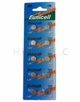 Hillflower 200 Piece AG9 LR45 LR936 G9 394A 194 S33 Card 0% Hg 1.5V Long Duration Alkaline New Light Prime Battery