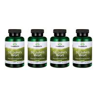 Swanson St. John's Wort 375 mg 120 Caps 4 Pack