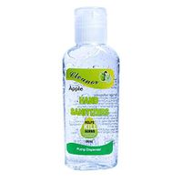 GraPefruiT Wash Free Hand Sanitizer Gel - 60ML Portable Quick-Drying Liquid Hand Soap, Kills 99% of Germs, Suitable for Outdoor Camping Hiking Indoor Office Restaurant Hospital School (Apple)