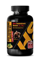 Testosterone Booster for Sexual Performance - Best Testosterone Booster for Men - Male Enhancement Pills - Horny Goat Weed Herbal Supplements - 1 Bottle 60 Capsules