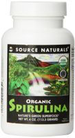 SOURCE NATURALS Organic Spirulina, 4 Ounce