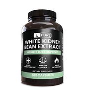White Kidney Bean Extract, 365 Caps, 1840 mg Serving, No Rice or Stearate Filler, Keto-Friendly, Non-GMO & Gluten-Free, Natural High-Potency Carb Blocker, Made in The USA