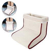 Electric Heating Foot Treasure, Detachable Foot Heating High Boots Foot Massager Winter Office Bedroom Foot Warmer (Voltage 110V-240V)(01#)