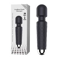 Wand Massager, personal massagers cordless,20x Multi-Speed Vibrations
