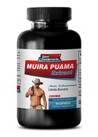 libido Drive - Muira PUAMA - Muira puama Root Powder - 1 Bottle (90 Capsules)