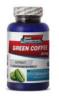 Green Coffee Beans Supplement - Green Coffee Extract 800mg - Herbal Natural Green Coffee Bean Extract to Supress Appetite and Boost Energy (1 Bottle 60 Capsules)