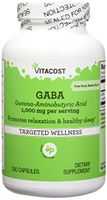 Vitacost GABA Gamma - Aminobutyric Acid - 1,000 mg per Serving - 200 Capsules