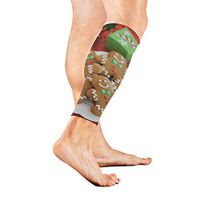Leg Sleeve Christmas Cookie Calf Sleeves 1 Pair for Men/Women Running/Cycling/Maternity/Travel/Ourdoor Activities