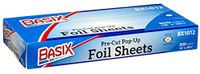 Basix Pre Cut PopUp Foil Sheets 200 Foil Sheets Per Box 12'' x 10'' (1)