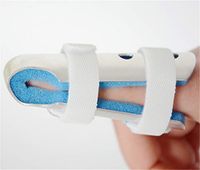 Finger Fixed Splint Fracture Finger Joint Dislocation Sprain Correction Rehabilitation Support Brace Straight Protective Gear Orthopedic L