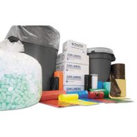 Inteplast Group High-Density Can Liner, 38 x 60, 60-Gallon, 16 Micron, Clear, 25/Roll