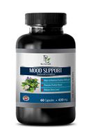 Anxiety Soother - Mood Support Natural Complex - Powerful Anxiety Relief - Calming ABILITYS - Reduce Stress - Chamomile Flowers Organic - 1 Bottle (60 Capsules)