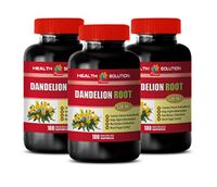 Kidney Support Supplement for Human - Dandelion Root Extract 520Mg - Pure Dandelion Root Capsules - 3 Bottles 540 Capsules
