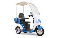 E-Wheels - EW-44 Scooter - 3-Wheel - Blue