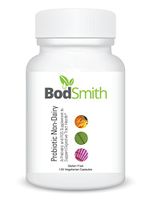 BodSmith Probiotic Non-Dairy is Gluten Free and Non GMO Contains 8 Species of microorganisms to Provide a Full Spectrum of probiotic strains for Proper Digestive Tract Health and Function