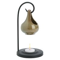 Massage Oil Warmer, Fragrance Oil Warmer, Elegant Essential Tear Drop Oil Warmer