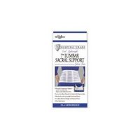 Fla 31-701LGSTD Lumbar Sacral Support, White, Large