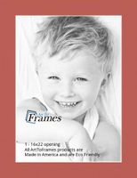 16x22 Carnelian / Red Orange Custom Mat for Picture Frame with 12x18 opening size (Mat Only, Frame NOT Included)