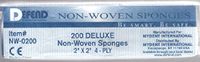 Defend Non Woven Sponges 2"X2" 5000/cs