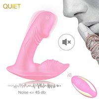 SeksBee 100% High Quality Double Pleasure Remote Control Woman Gift Mástubrator Wearable Adult Wand Vǐbrator Powerful Pleasing Device with 9 Frequencies Pink Discreet Package