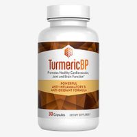 Anti-oxidant and Anti-Inflammatory Turmeric Capsules - TurmericBP - 30 Count
