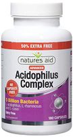 Natures Aid Acidophilus Complex 5 Billion 180 Vcaps - 5 Pack