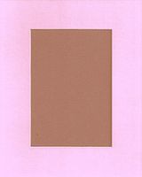 24x36 Baby Pink Picture Mats with White Core, Bevel Cut for 20x30 Pictures