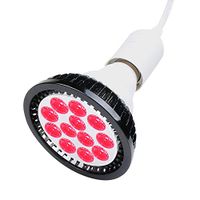 DGXINJUN Red Light Heating Therapy Decive for Household Elderly Relieve Knee Neck Shoulder Muscle Arthrosis Joint Pain Relieve Fatigue Red Light Bulb Deep 660nm Portable Safe with Switch