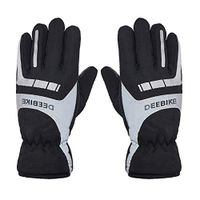 FORESTIME Unisex Winter Gloves Touchscreen Gloves Cycling Gloves Thicken Warm Gloves for Running Climbing Skiing Riding Cycling