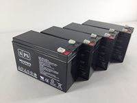 12V 7Ah (from SPS) Go-Ped ESR750EX Scooter Replacement Battery (4 Pack)