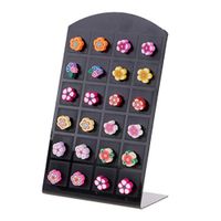 12 Pairs Wholesale Flower Jewellery Assorted Polymer Clay Ear Stud Earrings Best Good Jewerly Accessories Women Stylish Womens Cheap Designer Novelty Girls