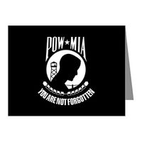 Note Card POWMIA You Are Not Forgotten