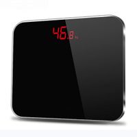 SUN RDPP Body Fat Monitors New Digital Weight Scale Bathroom with Hidden Screen LCD, Load-Bearing 400 Lbs,5mm Tempered Glass