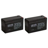 Universal Power Group 12V 7Ah SLA Battery Replacement for SmartUPS RBC23, RBC24, RBC31-2 Pack