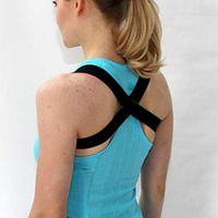 Dr Dorsey's Posture Brace - The 2 in 1 Posture Brace -15 Minutes A Day- Shoulder Corrector - Made in Ohio (Small Blue)