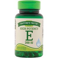 Nature's Truth High Potency E 200 IU Quick Release - 100 Softgels