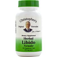 Christopher's Herbal Libido Formula - 475 mg - 100 Vegetarian Capsules