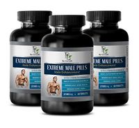 Testosterone Booster libido and Strength - Extreme Male Pills 2185 Mg - Male Enhancement Formula - l arginine for Sexual Enhancement - 3 Bottles 180 Tablets