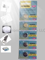 5 of CR1220 Lithium Button Cell Watch Battery